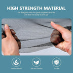 Pet Screen Replacement Door Repair Kit 72'' x 2 Feet Thicken Charcoal Fiberglass Pet Screen Mesh Scratch- Against for Families with Cat or Dog Suitable for Windows, Doors and Porches