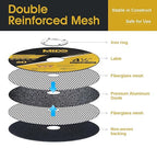 60 PCS Cut Off Wheels Angle Grinder Cutting Disc 4-1/2" x .045" x 7/8" Ultra Thin Cut Off Wheel for Metal