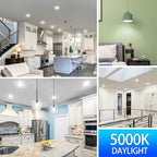 Energetic BR30 LED Recessed Light Bulb, 11W=75W, 5000K Daylight, 900LM, Dimmable Ceiling Flood Light Bulb for Cans, CRI80+, 2Pack