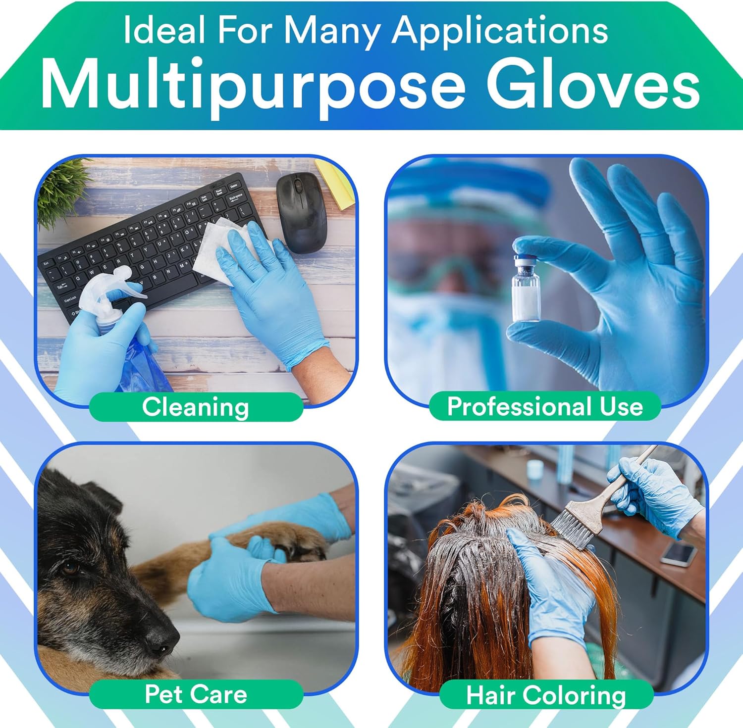 Disposable Gloves Pack, Durable Kitchen or Cleaning Gloves, Perfect for Household and Cleaning Tasks