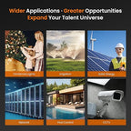 QILIPSU Waterproof Junction Box IP67 Outdoor Plastic Electrical Project Enclosure Weatherproof with Mounting Plate, Wall Brackets, Hinged Clear Cover 14.8"x10.8"x6.1" CC