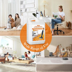 85 FL OZ Floor Cleaning Solution,Floor Cleaner for Mopping with Tineco,Deep Cleaning &Deodorizing for Roborock,Compatible with Saros Series,S8/S7 Series,Q Revo/Q Series,iFLOOR Series Wet Dry Vacuum