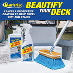STAR BRITE Non-Skid Deck Cleaner & Protectant Ultimate Boat Deck Wash - Protects Against Future Stains & UV - Ideal for Fiberglass, Vinyl, Plastic, Painted & Metal Surfaces