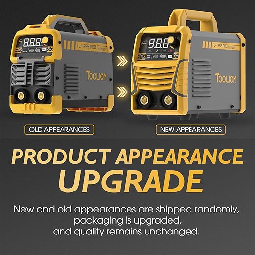 TOOLIOM 195A Stick Welder 110/220V Dual Voltage Lift TIG Welder LCD Display IGBT Inverter with Hot Start Arc Force VRD Welding Machine fits 5/32in. (4mm) Welding Rods