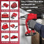 3.0Ah Replacement Battery for Milwaukee M18 Battery 48-11-1850 48-11-1852 48-11-1830, Compatible with Milwaukee 18V Battery Cordless Power Tools