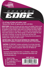 BOATER'S EDGE Carpet Clean - Marine Grade Spot & Area Rug Cleaner - 22 OZ (BE2122)
