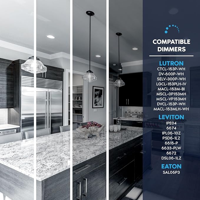 LUXRITE Vintage A19 LED Light Bulbs 60W Equivalent, 5000K Bright White Dimmable, 800 Lumens, Standard LED Edison Bulb 8W, UL Listed, E26 Base (4 Pack)