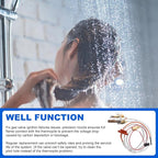 SP20824 Pilot Burner Assembly Kit, SP21058 Natural LP Thermopile Senor Compatible with Rheem, Ruud and Richmond Water Heaters, NG with LP Orifice