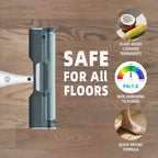 100X Concentrated Floor Cleaner Solution - Plant-Based, Pet-Safe Formula for Hardwood, Tile, Laminate, Vinyl & Bamboo - Pre-Measured Bottle for Perfect Dilution with All Robot Mops