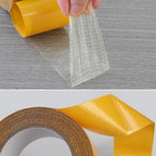 QDiShi Double Sided Heavy Duty Mounting Tape, Universal High Tack Strong Wall Adhesive with Fiberglass Mesh, Multipurpose Tape, High Stickiness Strong Thin Fabric Carpet Tape (2in x 33ft)