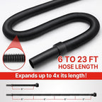 Shop-Vac 5 Gallon 5.5 Peak HP Wet/Dry Vacuum, Wall Mountable Compact Shop Vacuum with 6-23' Extra Long Hose & Attachments, Ideal for Jobsite, Garage, Car & Workshop. 9522236