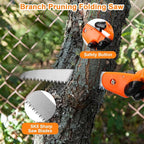 6Pcs Pruning Shears Set with Bypass Pruning Shears, Garden Scissors, Pruning Snips,Saw,Gloves,Storage Bag,Handheld Garden Shears Set for Plant