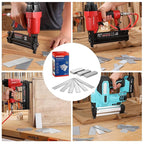 WORKPRO 18 Gauge Brad Nails, 2'',1-1/2'',1-1/4'', 3/4'' 6000 Count Universal Brad Nails for Pneumatic, Electric Brad Nailer