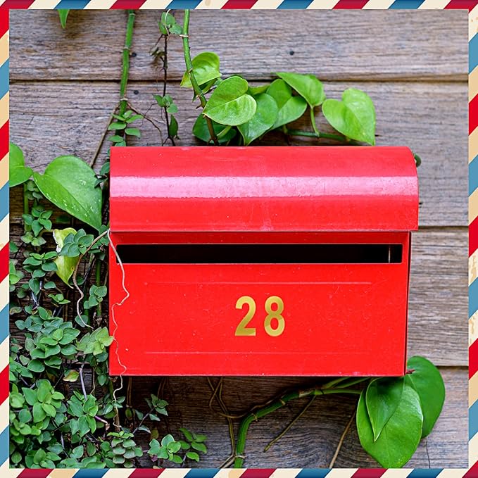 Leinuosen 260 Pcs Back to School Gifts Mailbox Numbers Stickers Adhesive Numbers for Outside Reflective Vinyl Waterproof Address Sticker for Mailbox Signs, Classroom, 1&2&3 Inch(Gold Word)