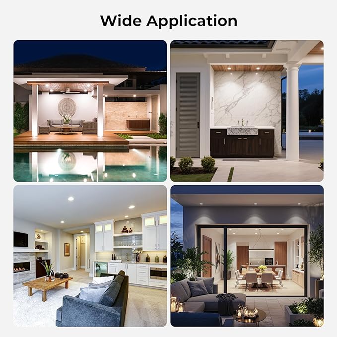 10 Pack PAR38 LED Outdoor Flood Light Bulbs, 100W Equivalent, 5000K Daylight White, Dimmable Waterproof LED Floodlight for Porch Yard Garage, E26 Base 1050LM, 13W, 15,000 Hrs