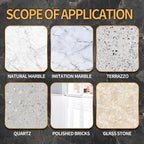 Marble Polishing Powder – for Granite, Marble & Stone Surfaces，Restores Shine & Removes Scratches，Professional Polish for Countertops, Floors & Walls，2.2LB (1 Piece)