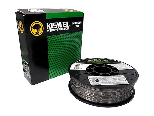 (Made in USA) Kiswel E71T-1C/1M .035 in. Dia 10lb. Flux Cored Welding Wire