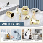 1.5" Tub Drain Removal Tool with 1-inch Socket, Pipe Nipple Extractor for Remove The Old, Broken, Stubborn, Rusted Drain Tub Bathtub Stopper Strong Grab Plumbing Tool with Solid Storage Case