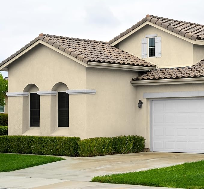 EVOLVE Paint & Primer: Environment-friendly, Low Sheen with One-coat Coverage for Interior & Exterior surfaces (Vanilla White, 5-Gallon)