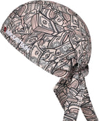 ARCCAPTAIN 2PC Welding Doo Rag, Welding Cap, Protective Welders Cap, Welding Hats for Men, Fireproof Cotton and Durable for Safety, Dollar, M Size