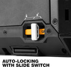 ToughBuilt StackTech XL 3 Drawer Tool Box, Heavy-Duty Portable Tools Chest, 50 lb Capacity - Stackable Toolbox Storage Organizer with 22 Dividers, Auto-Latching Drawers and Accessory Rails