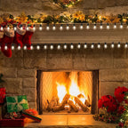 C9 Christmas Replacement Light Bulbs, White Christmas Bulb Frosted White Night Light for Indoor Outdoor Patio Xmas Halloween Party String Light, 7W Incandescent, C9/E17 Intermediate Base, 25 Pack