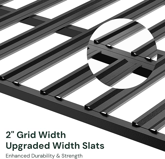 SunsGrove 4x8 Garage Storage Overhead Rack Organization, Adjustable Ceiling Mounted Storage Racks, 800LBS Weight Capacity, 22"-40" Ceiling Dropdown, 2 Pcs, Black