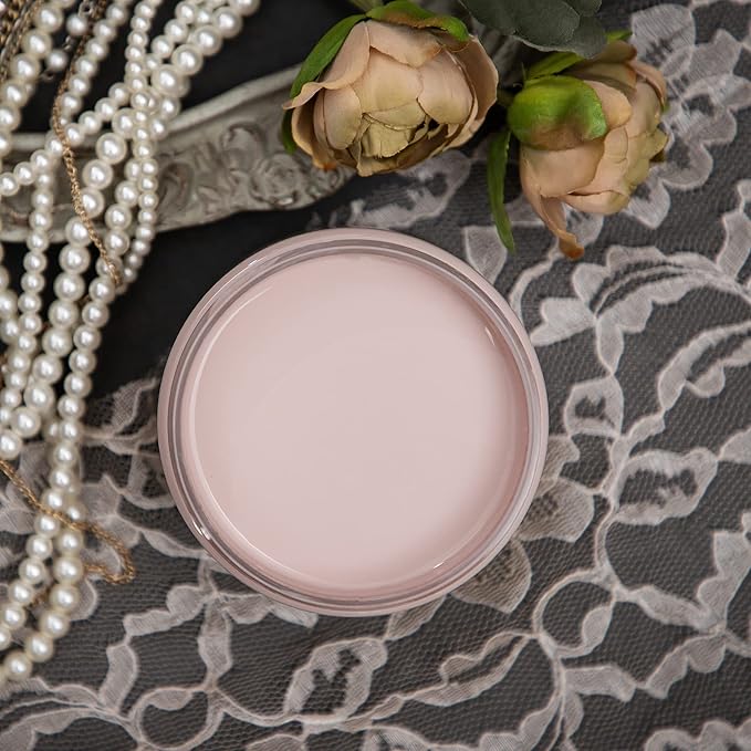 Dixie Belle Paint Company Chalk Finish Furniture Paint - Tea Rose (4oz) - Matte Muted Mauve Chic Chalk Mineral DIY Furniture Paint