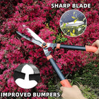 Loppers Hedge Shears & Pruners Combo Set 3-Piece Hedge Clippers, Heavy Duty Tree & Shrub Care Kit for Yard, Lawn & Garden, Professional Branch Cutter Tree Trimmer for Indoor & Outdoor Gardening