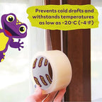 ATack Transparent Window Weather Sealing Tape, 2-Inch x 30 Yards, Clear Window Draft Isolation Sealing Film Tape- No Residue, Surface-Safe, Wood-Safe, Removes Cleanly