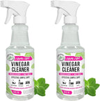Mighty Mint Vinegar Cleaner, All-Purpose Spray, Spearmint Scent, 16oz (Pack of 2)