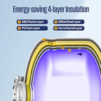 Westinghouse Electric Mini Tank Water Heater - 2.5 Gallon Point of Use Instant Hot Water 120V 1440W - Small Hot Water, Under Sink - Wall or Floor Mounted, Easy to Install, UL Listed