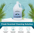 Steam and Go Unscented Demineralized Water - Cleaning Solution for Steam Mop, Floor Cleaner Solution, & More - Ready-to-Use Multi-Surface Floor Cleaning Solution - No PVC - 128 Fl. Oz