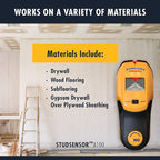 Zircon StudSensor A100 Wall Scanner and Center/Edge Locating Stud Finder with WireWarning Detection