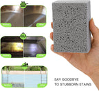 Maryton Grill Stone Cleaning Brick - Griddle Grills Cleaning Kit Block Pumice Stone for Removing Stains BBQ Grease, 3 Count