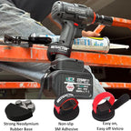 MUTUACTOR Magnetic Tool Holder - Heavy Duty, Quick Response, for Cordless Drills, Impact Wrenches, Screws, Bits, Nails & Hardware (1 Set)