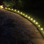 Wintergreen Lighting 25 Pack OptiCore C7 LED Christmas Light Bulbs - Replacement LED Christmas Lights Heavy Duty Premium Outdoor Christmas Lights, E12 Base(Warm White Faceted)