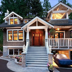 Darkaway Outdoor Post Lights Lamp Posts Outdoor Lighting, 17inch Large Waterproof Aluminum Post Lights Outdoor Light Fixtures with Glass, Light Posts for Outside Patio Yard (Large, White)