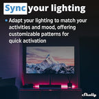 Shelly Plus RGBW PM | WiFi Smart Remote Control for RGBW Led Strips with Power Metering | Home Automation | Bluetooth Gateway | No Hub | Compatible with Alexa & Google Home | iOS Android App