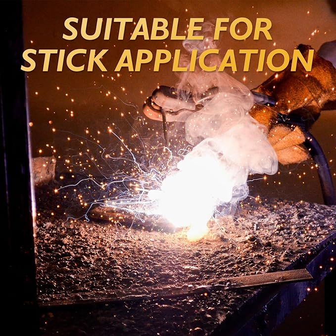 TOOLIOM E6013 Welding Rod 3/32" 10LB Carbon Steel Stick Electrodes