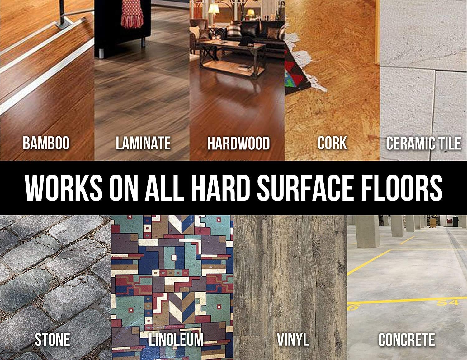 DU-MOST Enzymatic Floor Cleaner Concentrate (1 Oz Makes 1 Gal), No, Streak, No Rinsing, Kids & Pets Safe, Hard Surface Floors, Citrus Scent, 16 Fl Oz