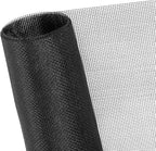40"x118" Window Screen Mesh, Fiberglass Window Screen, Screen Door Mesh, Windows Screens and Screen Door Replacement, Patio Screen Mesh- Black