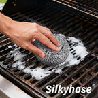 18 Pack Steel Wool Pads - Individually Wrapped Heavy Duty Scrubbers for Grill Grates, Oven Racks, Cast Iron, Pots & Pans | Industrial Strength Rust Remover, Non-Scratch Metal Scouring Pads