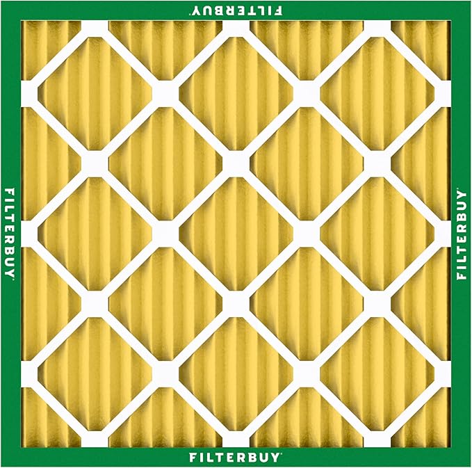 Filterbuy 18x18x1 Air Filter MERV 11 (MPR 1200) Allergen Defense Replacement (4-Pack), Electrostatic Pleated HVAC AC Furnace Filters, Made in USA (Actual Size: 17.75 x 17.75 x 0.75)