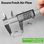 Replacement Window Screens, 59X106 Inch Durable Window Screen Mesh for Patio Porch Door Windows, DIY Adjustable Fiberglass Screen Repair Kit Sliding Net Roll Pet, Black by Ouskr