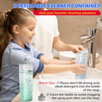 Spray Mops for Floor Cleaning: MEXERRIS Wet Jet Mops with 4 Washable Pads for Swiffer Powermop - Microfiber Flat Floor Mop with 2 Refillable Bottles for Hardwood Wood Laminate Ceramic Tiles