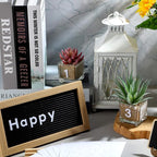 Outus 8 Sheets Vinyl Letter Stickers Self Adhesive Mailbox Numbers Alphabet Stickers Stick on Letters for Christmas Stockings Scrapbook Bulletin Board School Business(1 Inch,White)