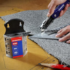 WORKPRO Utility Knife Blades, SK5 Steel, 100-Pack with Dispenser