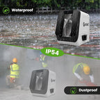 Laser Level, Self Leveling Green Cross Line Lazer Level, Lazer Leveler Tool for Picture Hanging with Brightness Adjustment, Magnetic Bracket Carrying Case Battery Included