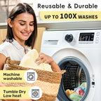 Microfiber Cleaning Cloths Roll, 75 Pack Tear Away Microfiber Towels Roll, 12" x 12" Lint Free Rags, Reusable Cleaning Cloths, Washable, Scratch Free,Ultra Absorbent Dish Rags(Yellow Ripple)